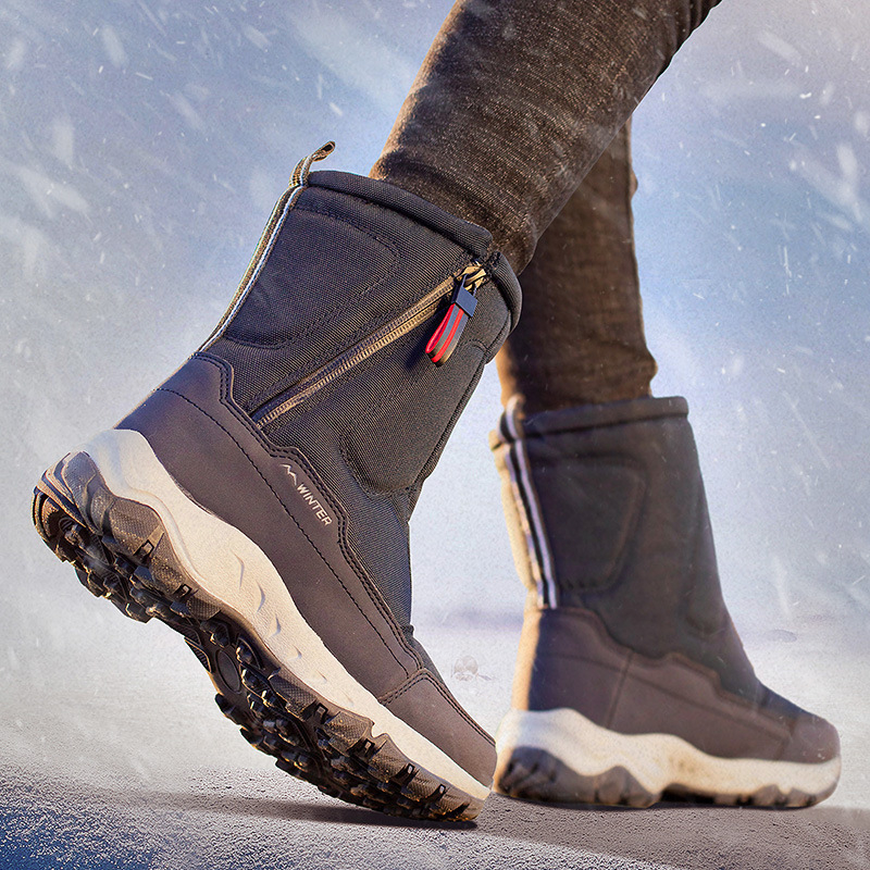 Women'S Shoes Big Feet - Winter Northeast Thickened Men's Snow Boots