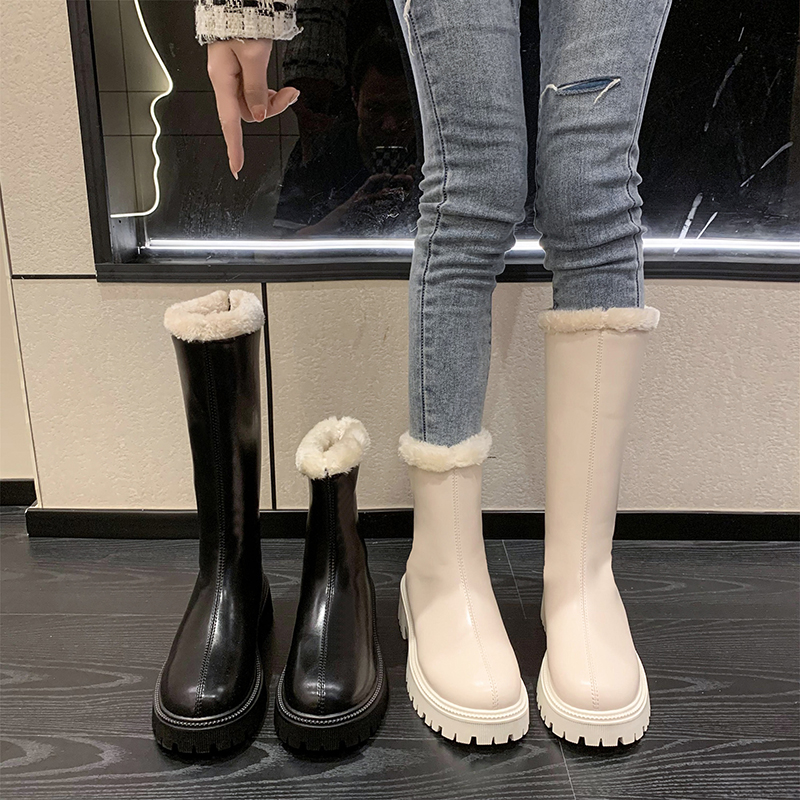 Women'S Shoes Big Feet - Winter Women Warm Plush Ankle Boots