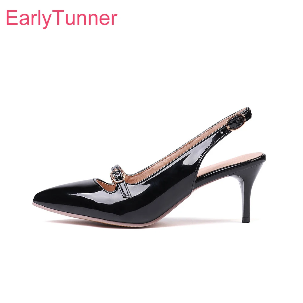 Women'S Shoes Big Feet - Brand New Summer Fashion Black Apricot