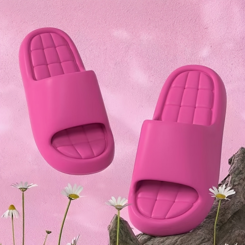 Women Shoes Size To Men - Summer Women and Men Slippers Bathroom