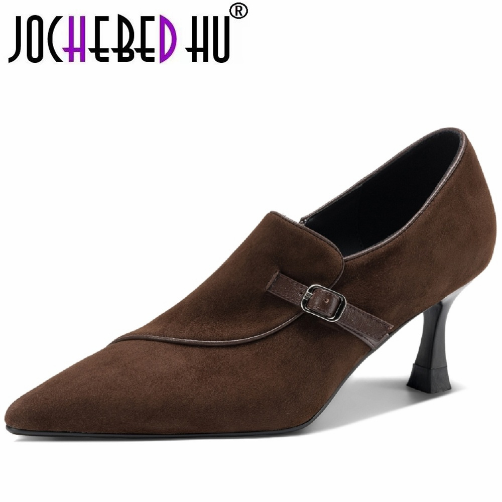 Women'S Shoes Naturalizer - 【JOCHEBED HU】Women's Handmade natural suede Genuine