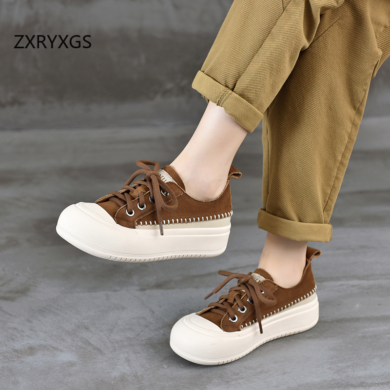 ZXRYXGS New Lace-up Premium Co - Women Shoes Size 4 In Cm のレビューと価格