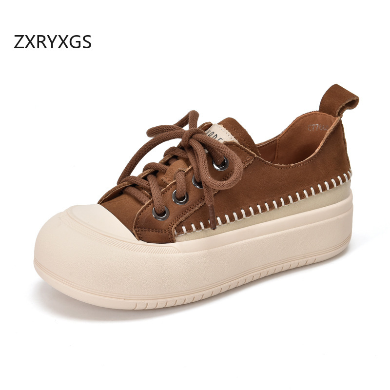 ZXRYXGS New Lace-up Premium Co - Women Shoes Size 4 In Cm のレビューと価格