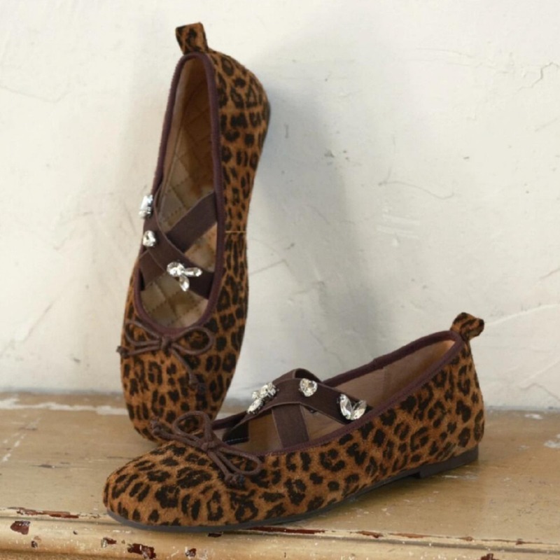 Embroidery Flower Ballet Flats - Women Shoes Brand のレビューと価格