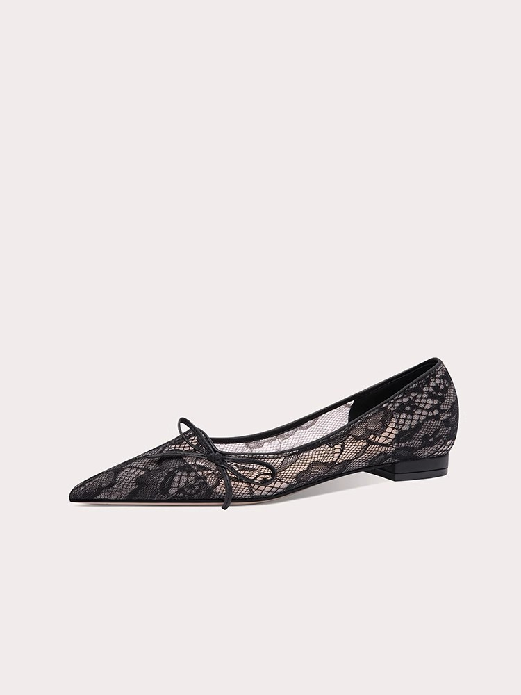 Flat stiletto heels spring and - Wide Fit Heels のレビューと価格