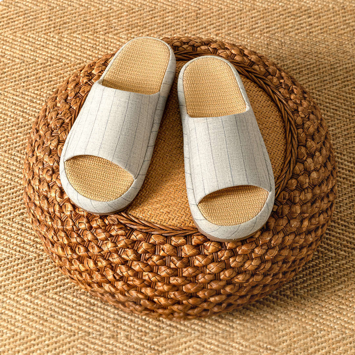 Summer Women Home Slippers Lin - Women'S Shoes For Flat Feet のレビューと価格
