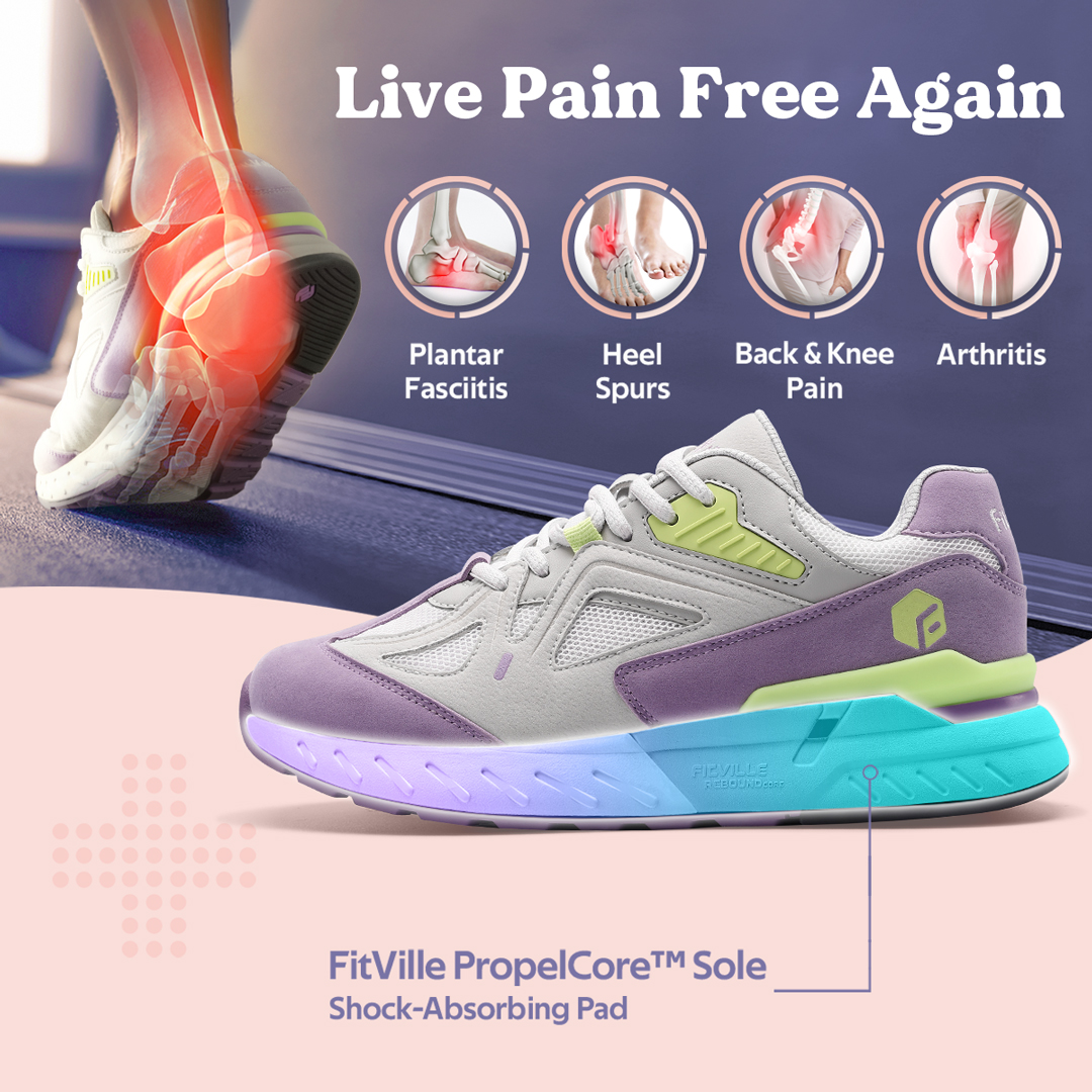 FitVille Women's Walking Shoes - Women'S Shoes For Plantar Fasciitis のレビューと価格