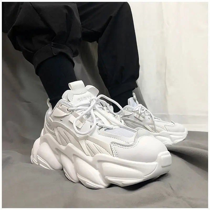 Autumn Men's Platform Sneakers - Women Shoes Qc のレビューと価格