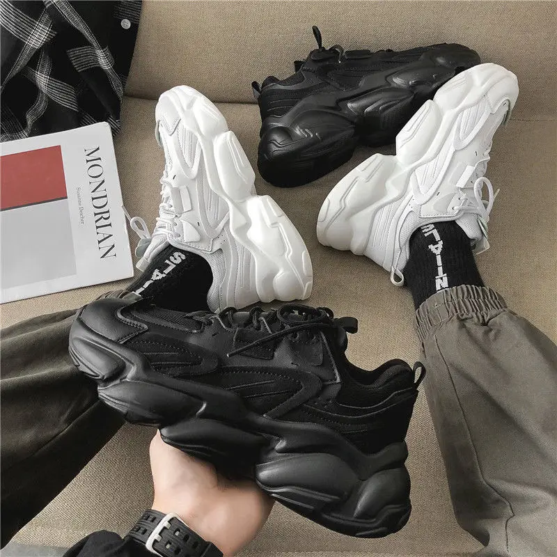 Autumn Men's Platform Sneakers - Women Shoes Qc のレビューと価格