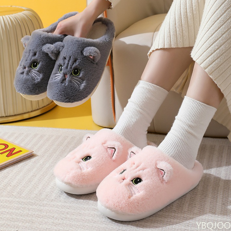 New Autumn Winter Cotton Slipp - Women Shoes Size To Men のレビューと価格