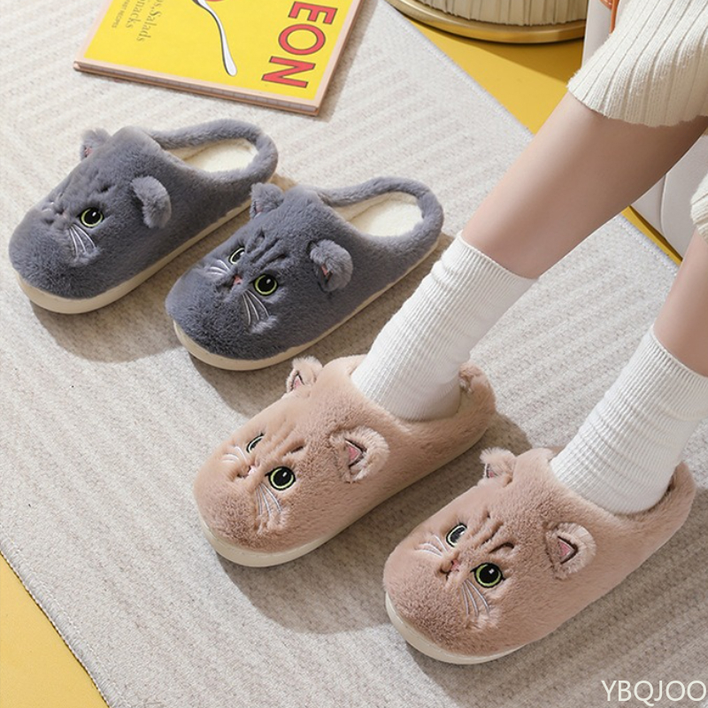 New Autumn Winter Cotton Slipp - Women Shoes Size To Men のレビューと価格