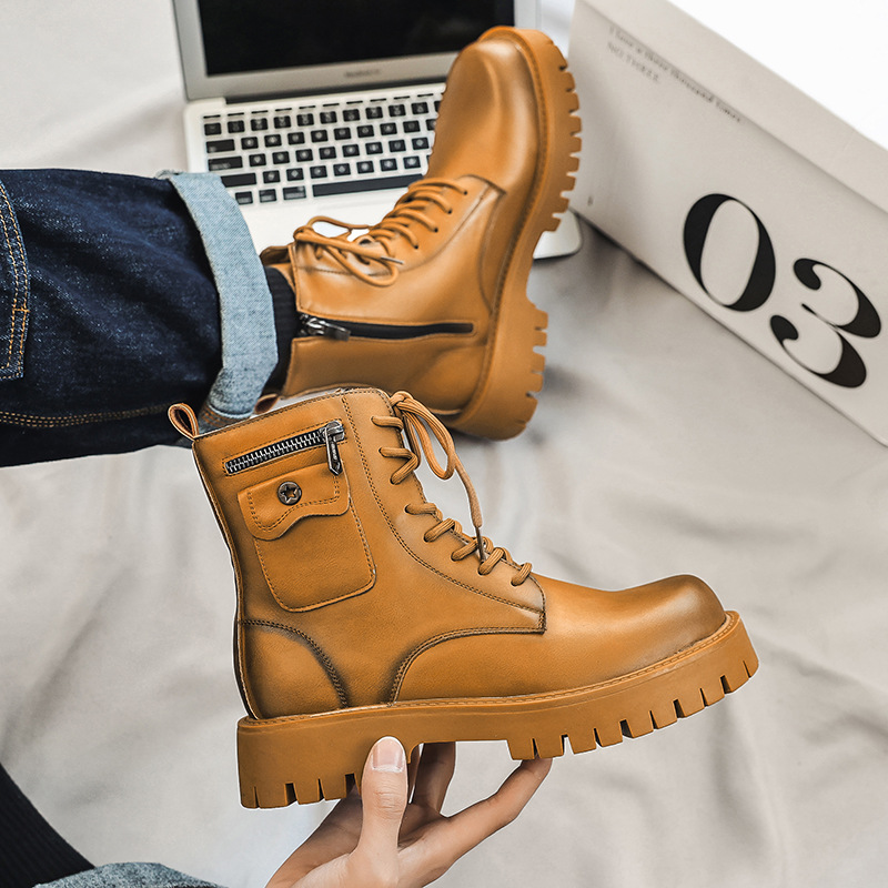 2025 Trend Men Boots Sneakers  - Suede Ankle Boot のレビューと価格
