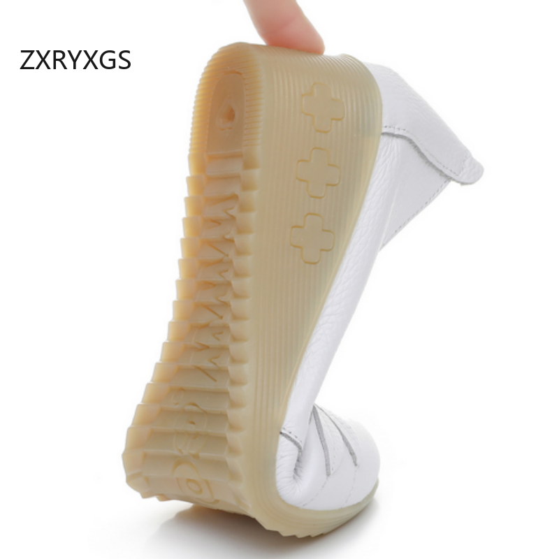 ZXRYXGS Premium Genuine Leathe - Women Shoes Size 4 In Cm のレビューと価格