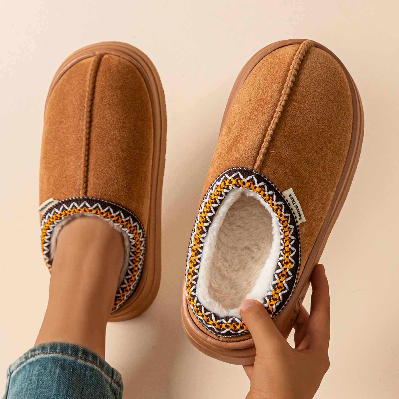 Winter Anti-slip Women's Soft  - Women Shoes Size To Men のレビューと価格