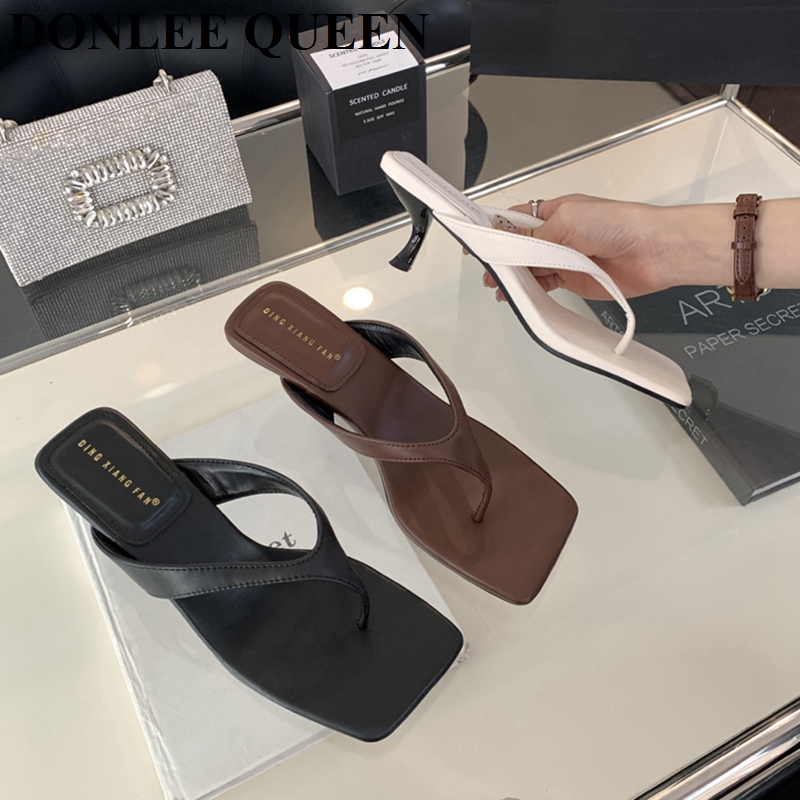 Fashion Brand High Heel Slippe - Women'S Shoes Big Feet のレビューと価格