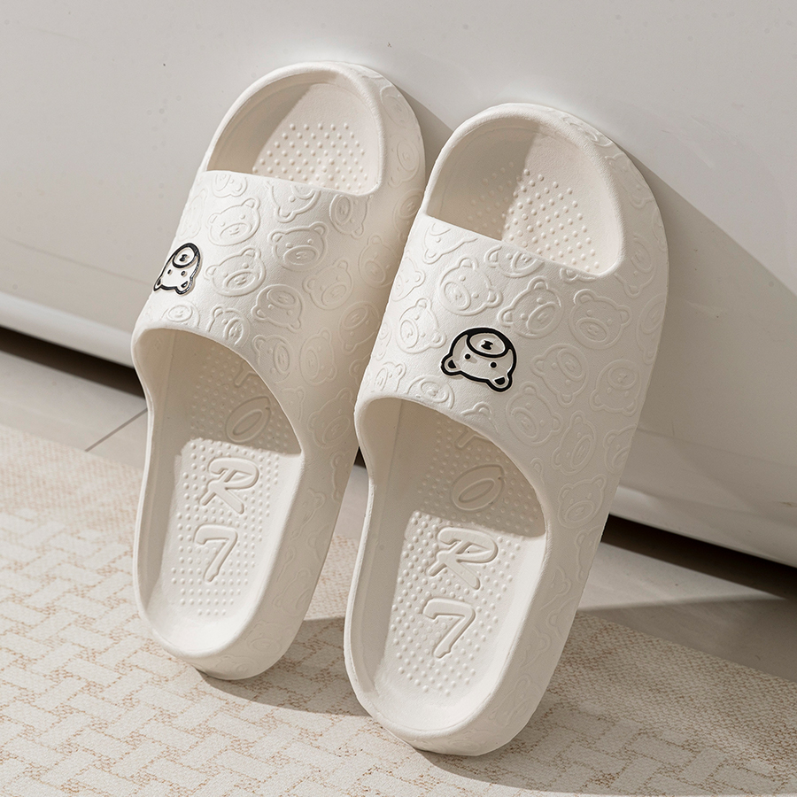 Printting Cute Bear Women Slip - Women'S Shoes For Flat Feet のレビューと価格