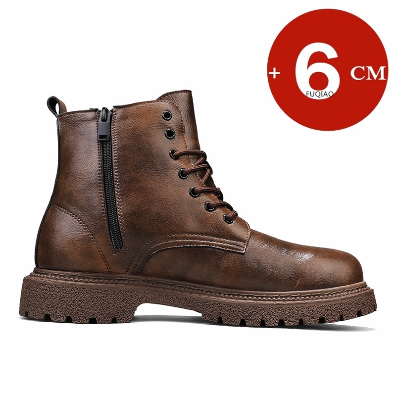 6cm Invisible Height Increasin - Suede Ankle Boot のレビューと価格