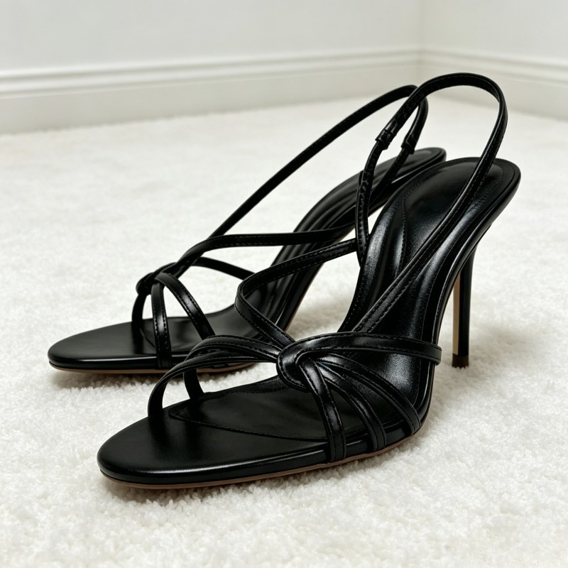 Sexy Open-toe Narrow-Band High - Women Shoes Brand のレビューと価格