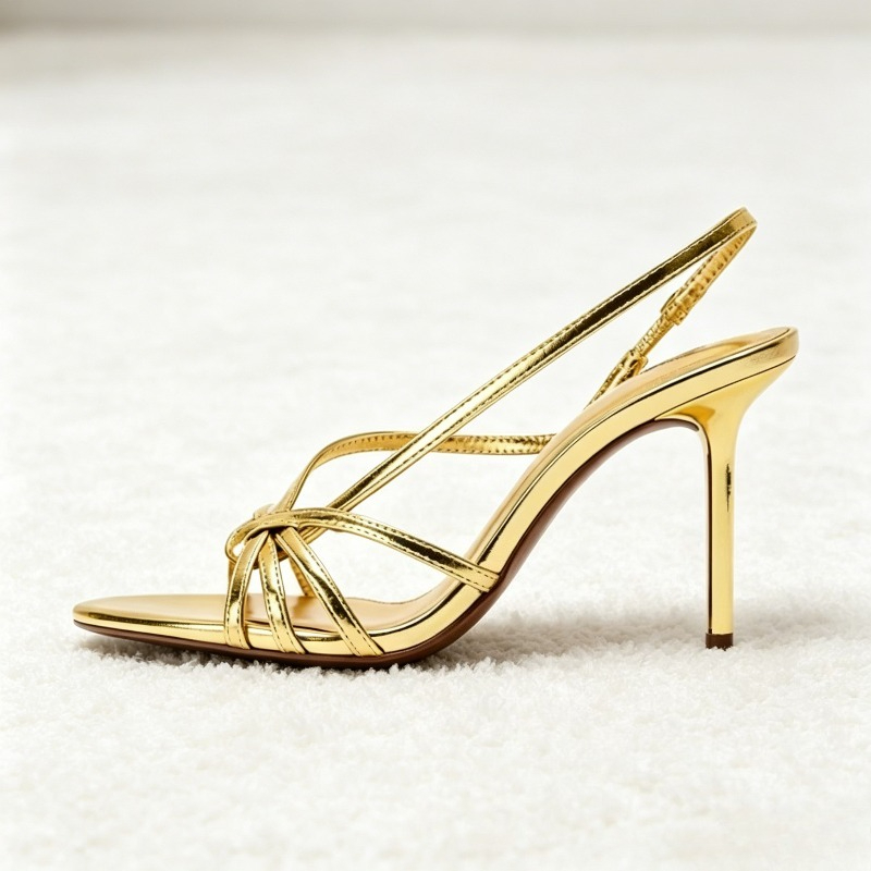 Sexy Open-toe Narrow-Band High - Women Shoes Brand のレビューと価格