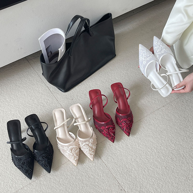 2026 Elegant Slingback Sandals - Women Shoes Brand のレビューと価格