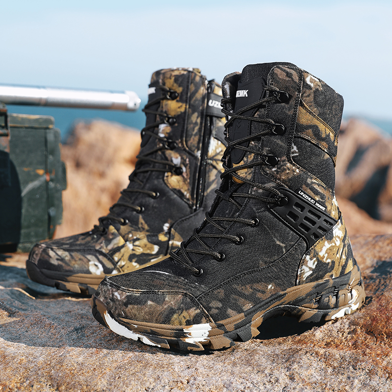 Men Army Shoes Breathable Safe - Suede Ankle Boot のレビューと価格