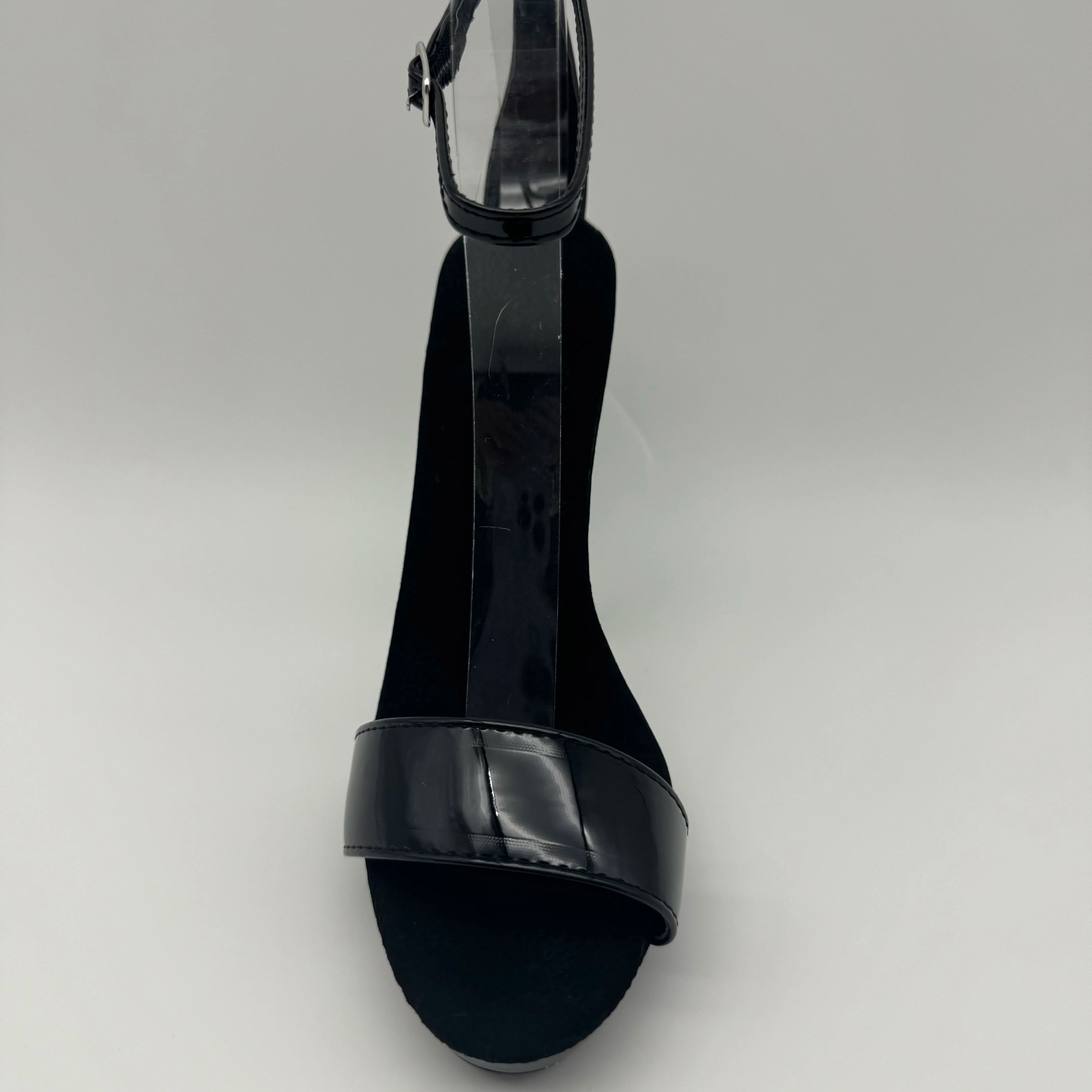 Black Patent Stilettos 13cm -  - Wide Fit Heels のレビューと価格