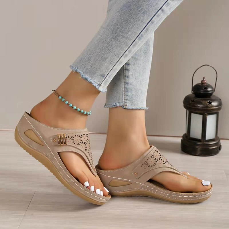 Summer Women's Wedge Sandals 2 - Women'S Shoes For Plantar Fasciitis のレビューと価格