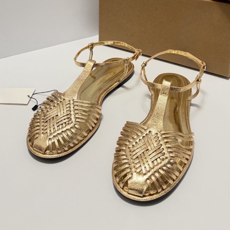 Woven T-Strap Flat Sandals for - Women'S Shoes Big Feet のレビューと価格