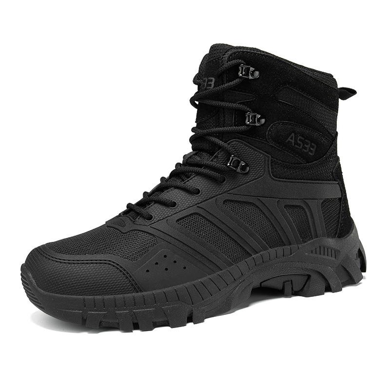 Men Tactical Boots Lace Up Des - Suede Ankle Boot のレビューと価格