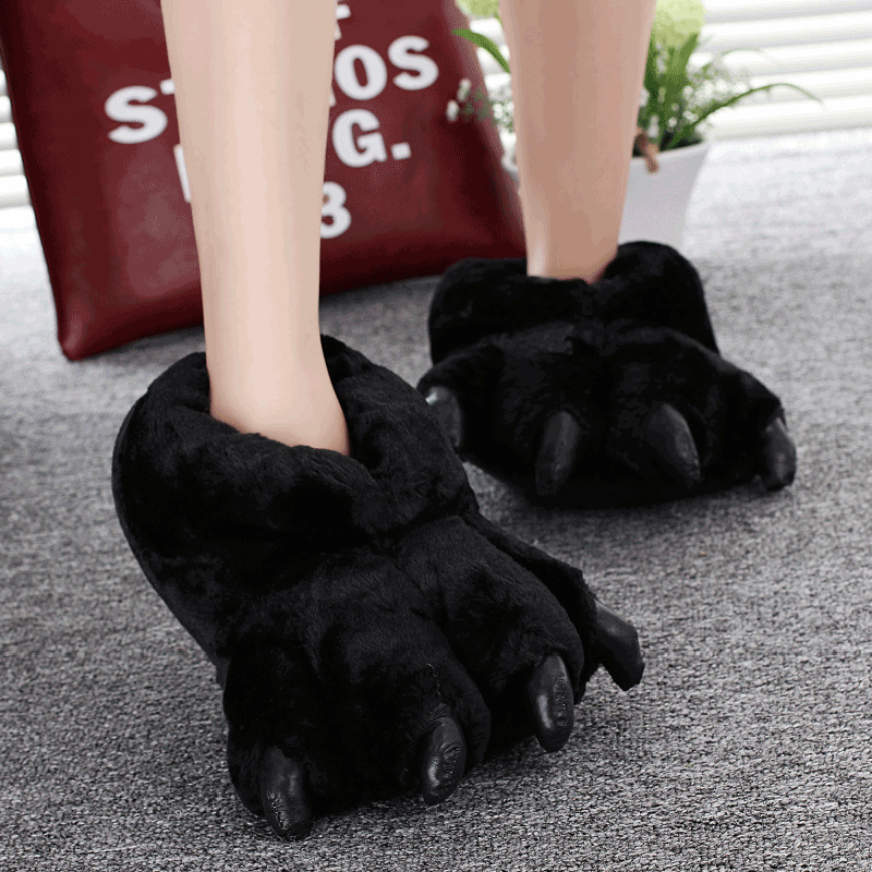 Size 35-43 Black Animal Paw Sh - Women Shoes Size To Men のレビューと価格