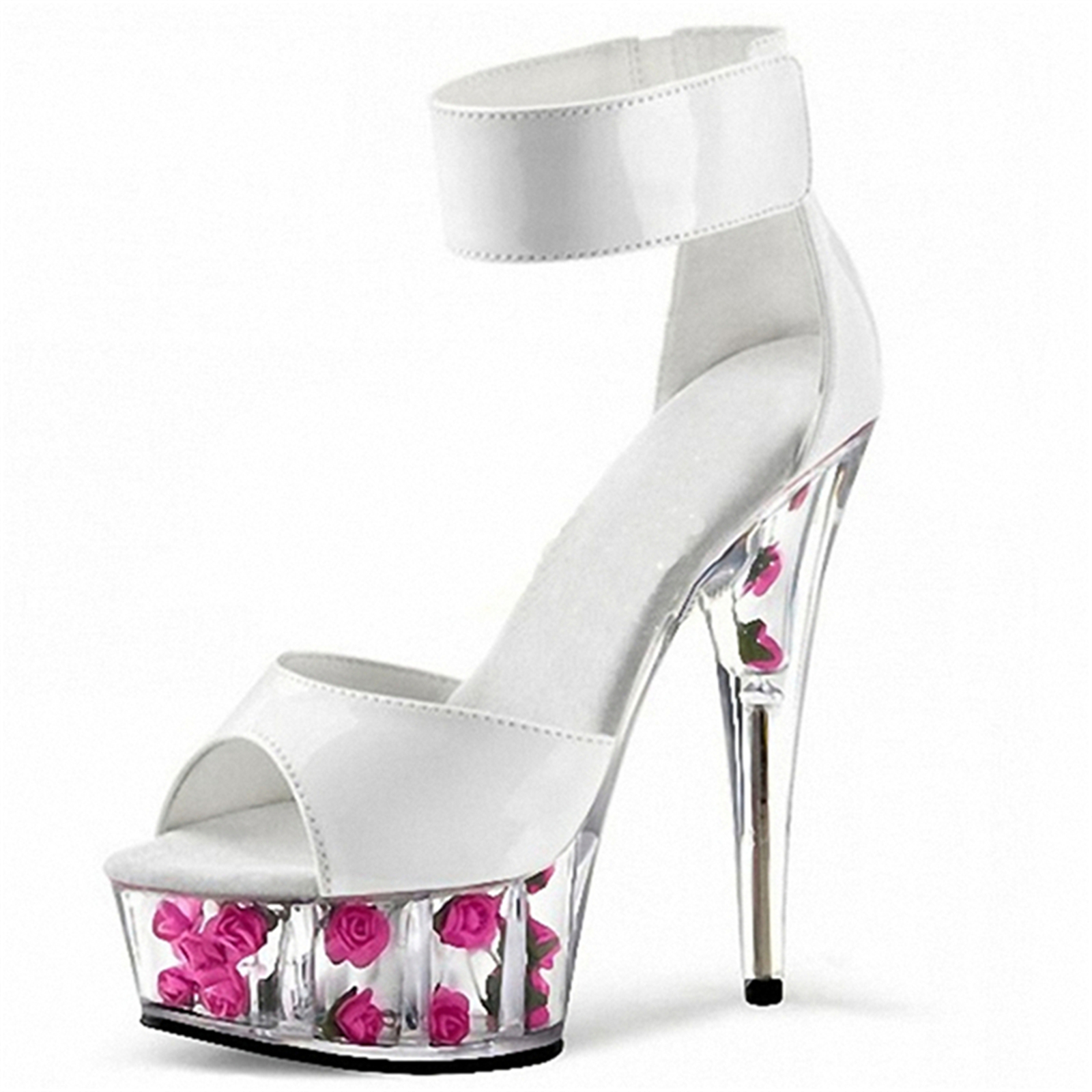 Neo Gothic Heels 15cm - Black  - Wide Fit Heels のレビューと価格