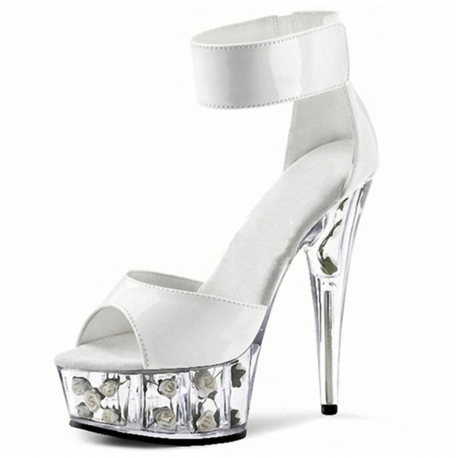 Neo Gothic Heels 15cm - Black  - Wide Fit Heels のレビューと価格