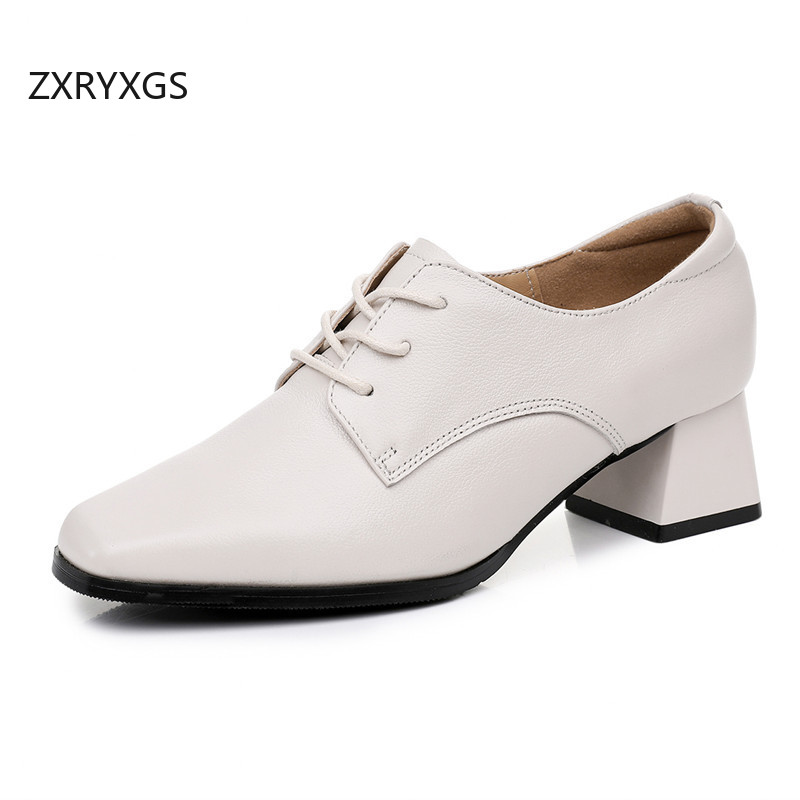 ZXRYXGS 2025  Top Cowhide Lace - Women Shoes Size 4 In Cm のレビューと価格