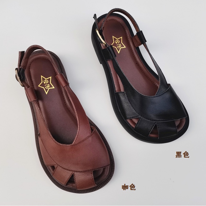 Careaymade-Genuine Leather wid - Women'S Shoes Big Feet のレビューと価格
