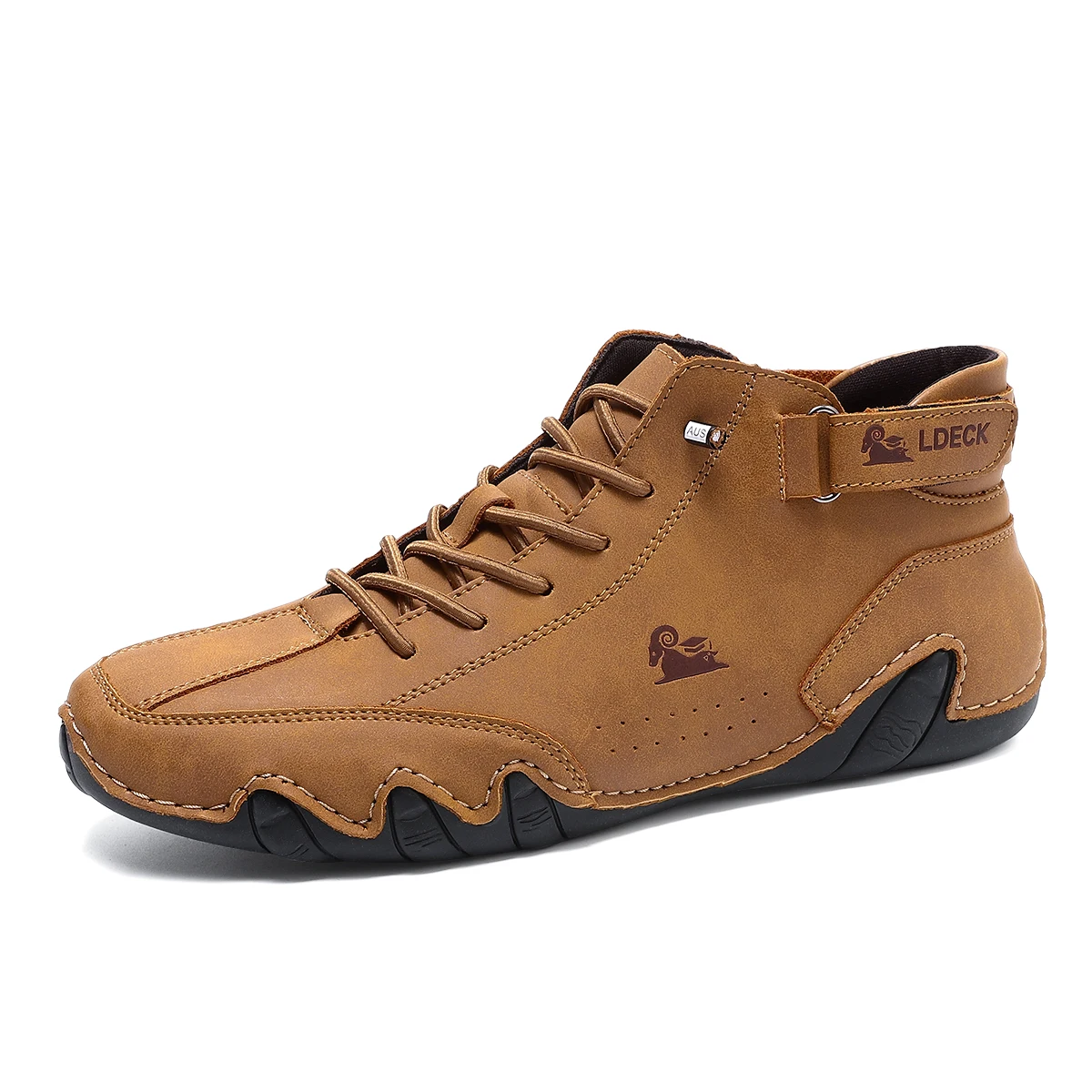Men's Genuine Leather Shoes An - Suede Ankle Boot のレビューと価格