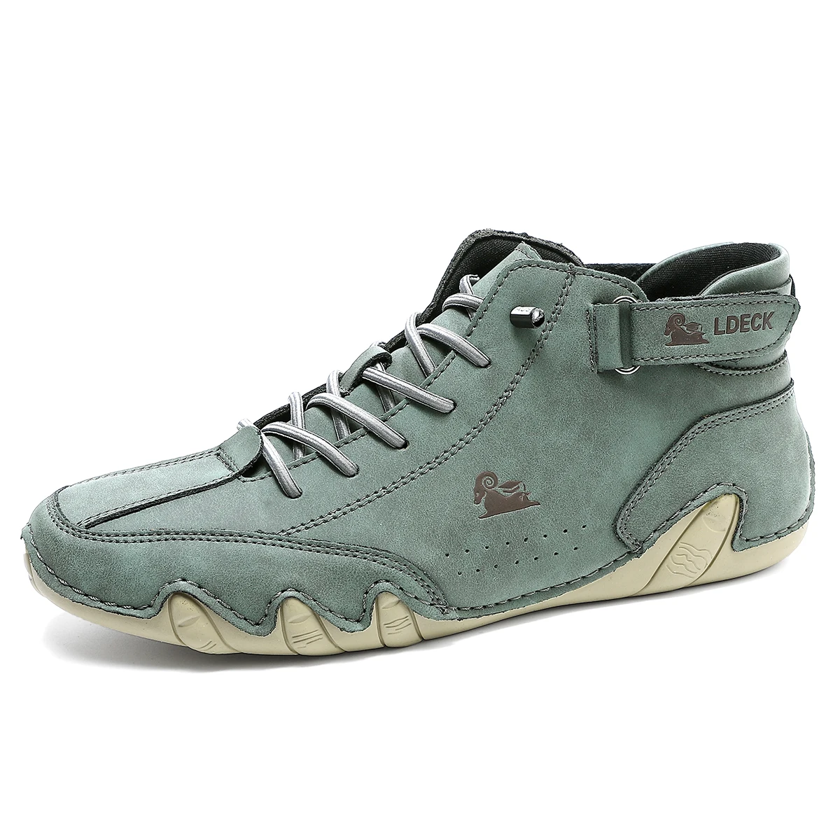 Men's Genuine Leather Shoes An - Suede Ankle Boot のレビューと価格