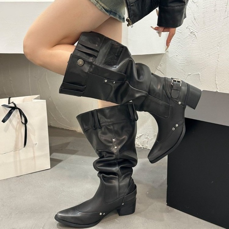Wrapped Single Boots for Women - Suede Ankle Boot のレビューと価格