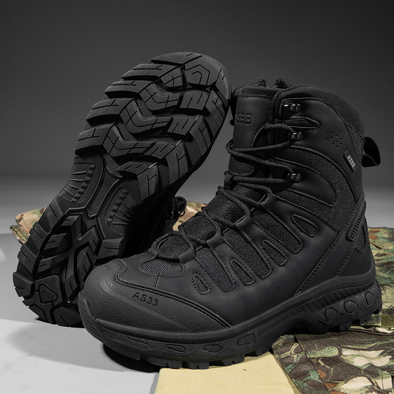 New Men Tactical Boots Militar - Suede Ankle Boot のレビューと価格