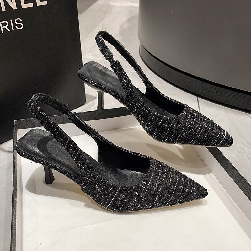 Brand Designer Slingbacks High - Women Shoes Brand のレビューと価格