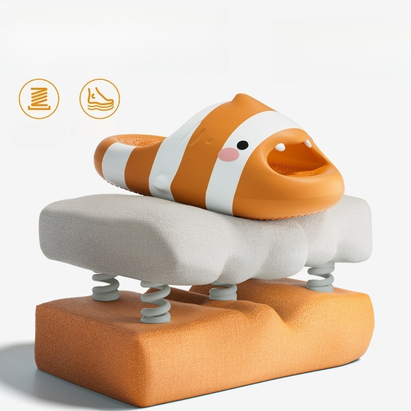 Cute Fish Cartoon Slides Women - Women Shoes Size To Men のレビューと価格