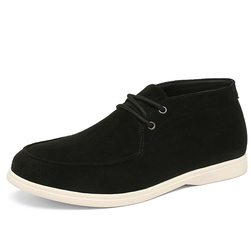 Classic British Style Suede Le - Suede Ankle Boot のレビューと価格