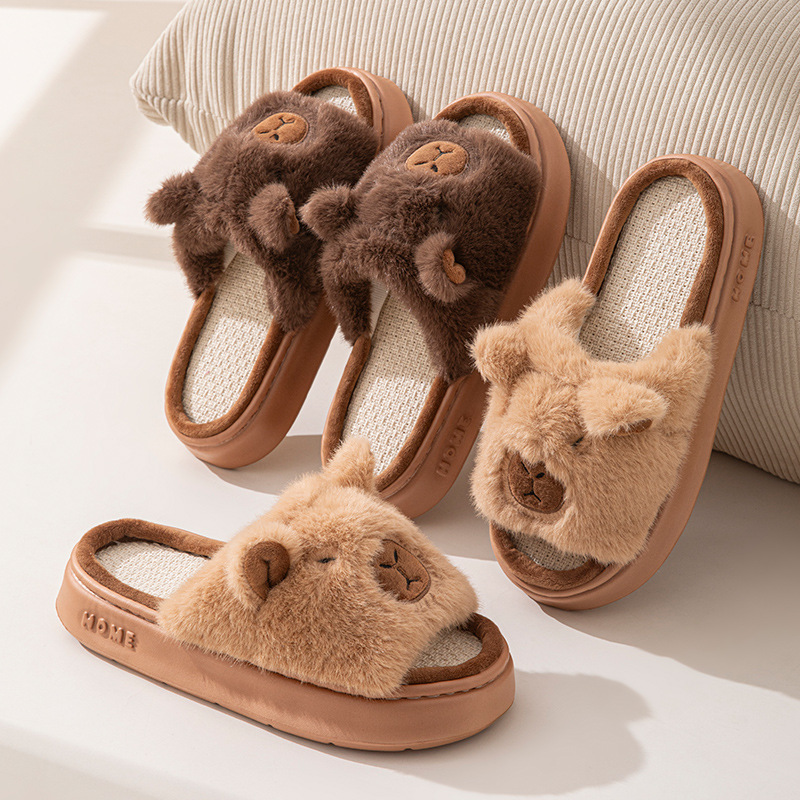 Hemp Cartoon Women's Slippers  - Women'S Shoes For Flat Feet のレビューと価格