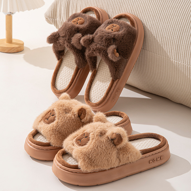 Hemp Cartoon Women's Slippers  - Women'S Shoes For Flat Feet のレビューと価格