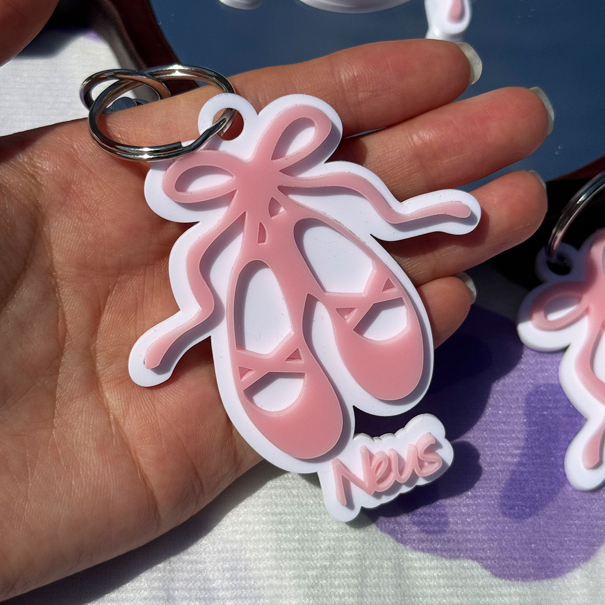 Custom Name Acrylic Keychain P - Women Shoes Name のレビューと価格