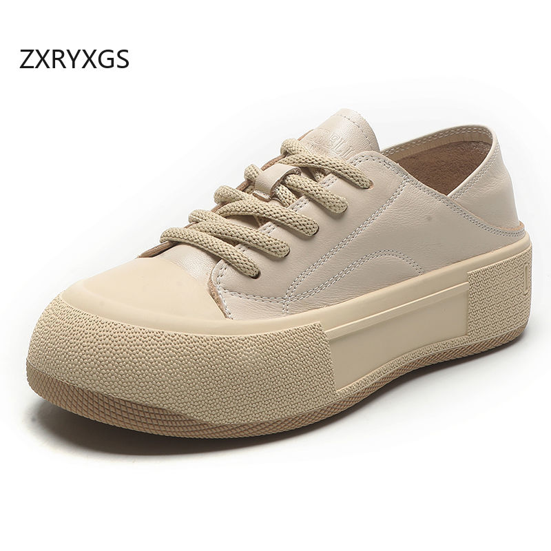ZXRYXGS 2026 New Lace-up Cowhi - Women Shoes Size 4 In Cm のレビューと価格