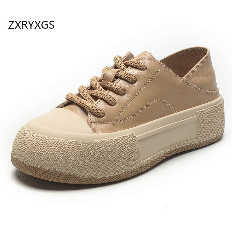 ZXRYXGS 2026 New Lace-up Cowhi - Women Shoes Size 4 In Cm のレビューと価格