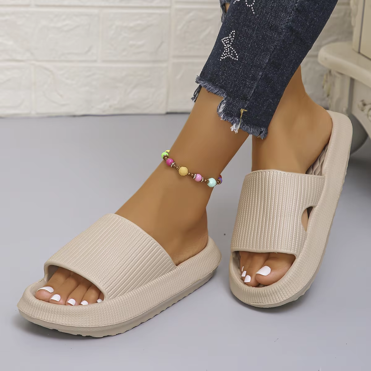 Thick Bottom Cloud Slippers Wo - Women'S Shoes For Flat Feet のレビューと価格