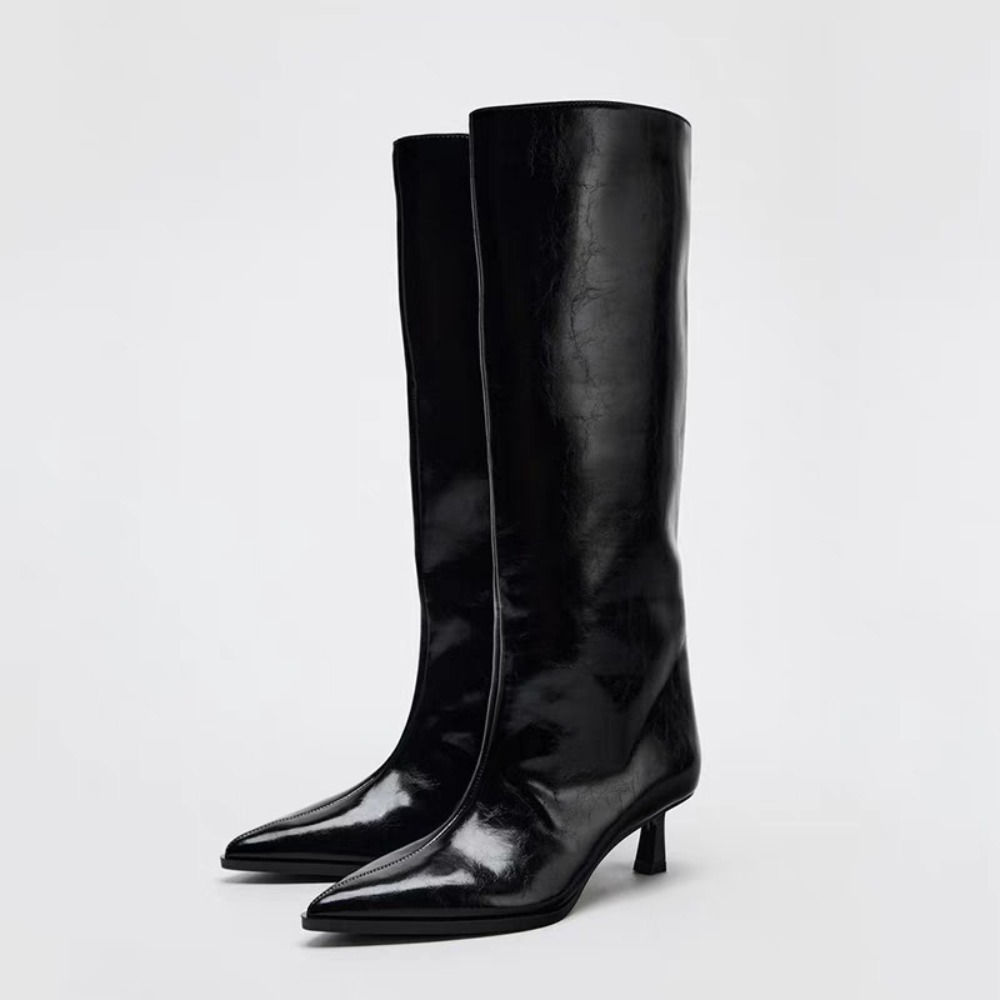 2026 Wide Boot Tube Pointed To - Wide Fit Heels のレビューと価格