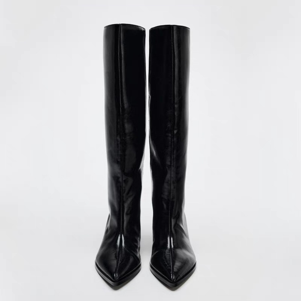 2026 Wide Boot Tube Pointed To - Wide Fit Heels のレビューと価格
