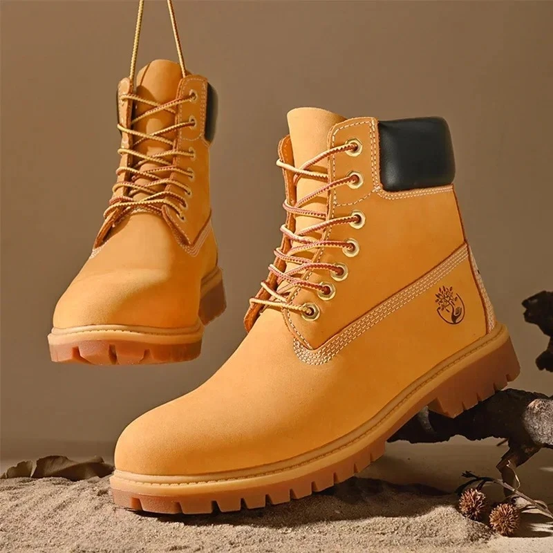 Boots Men High Top Boots High  - Suede Ankle Boot のレビューと価格